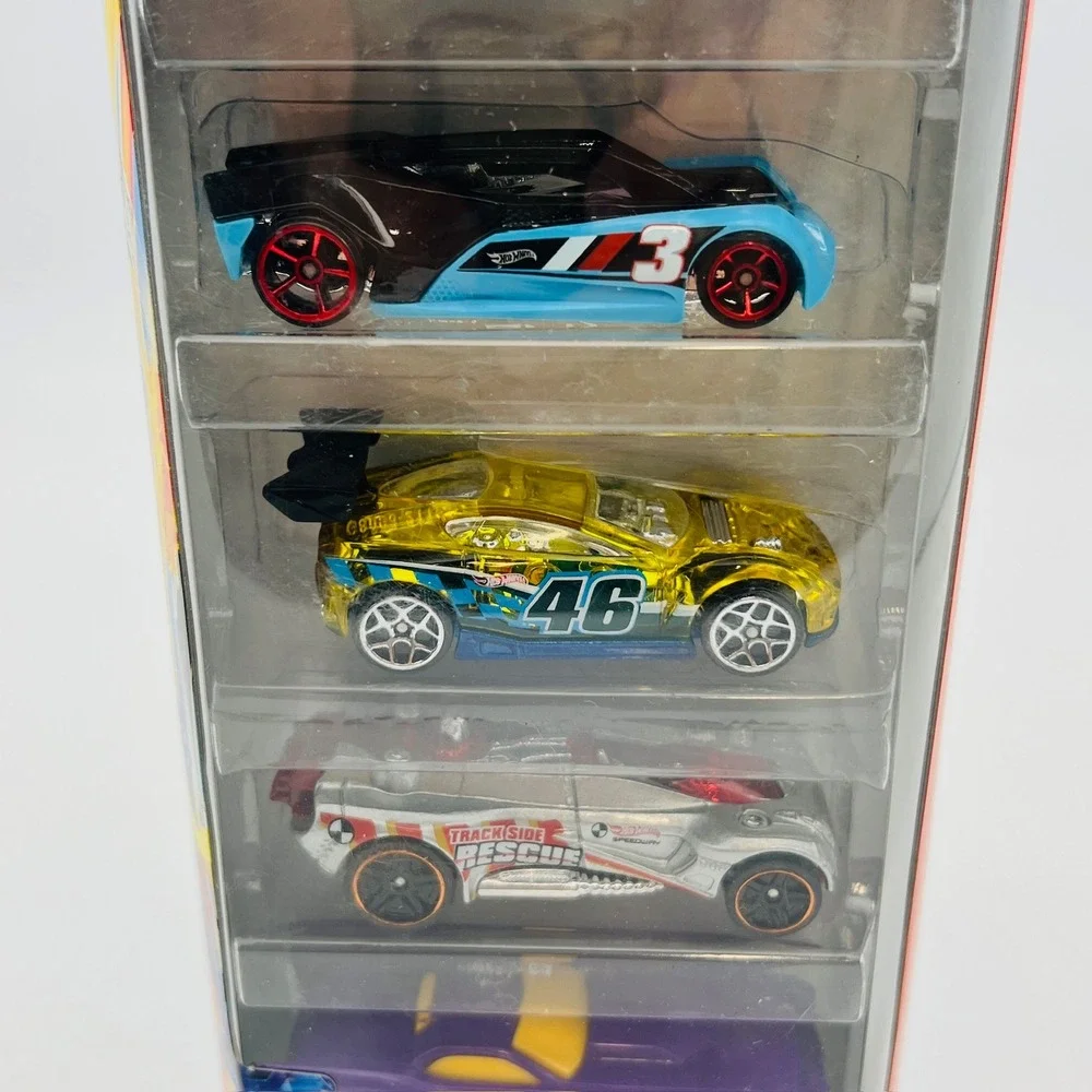 Hot Wheels Super Loop Chase Race 5-Pack Honda Racer Synkro Gearonimo BFB33 2014